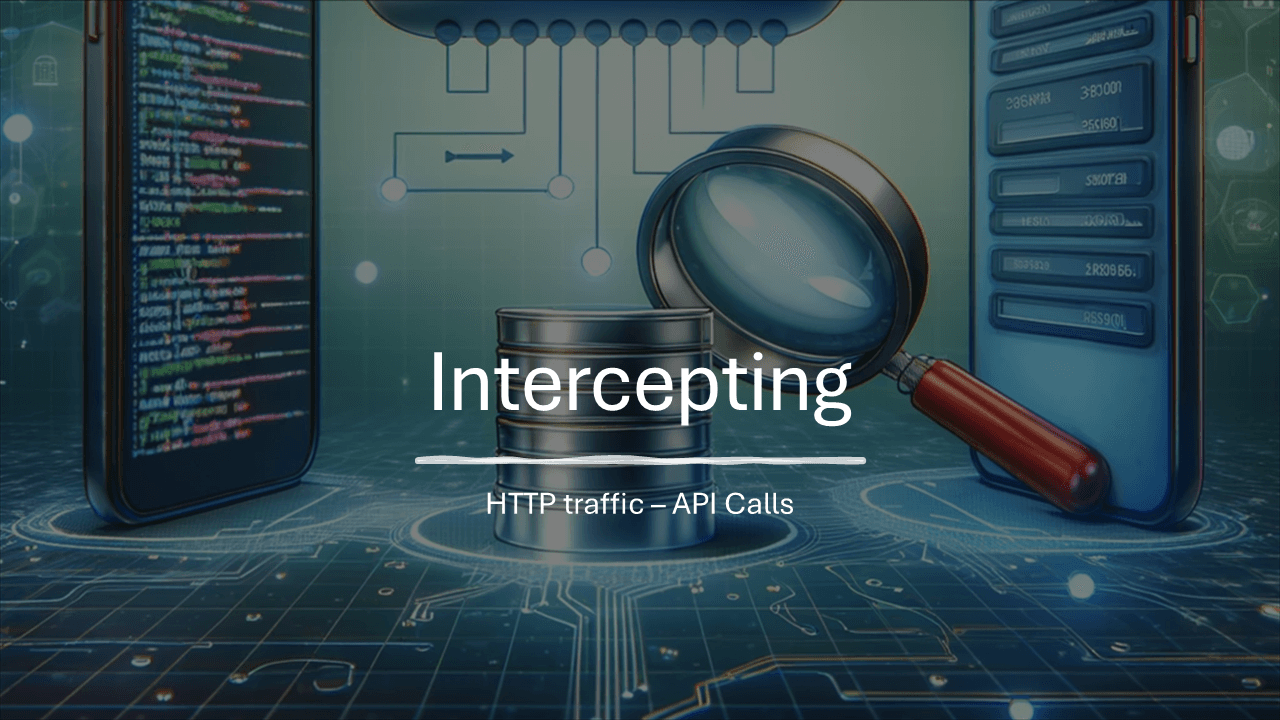 Intercepting HTTP traffic