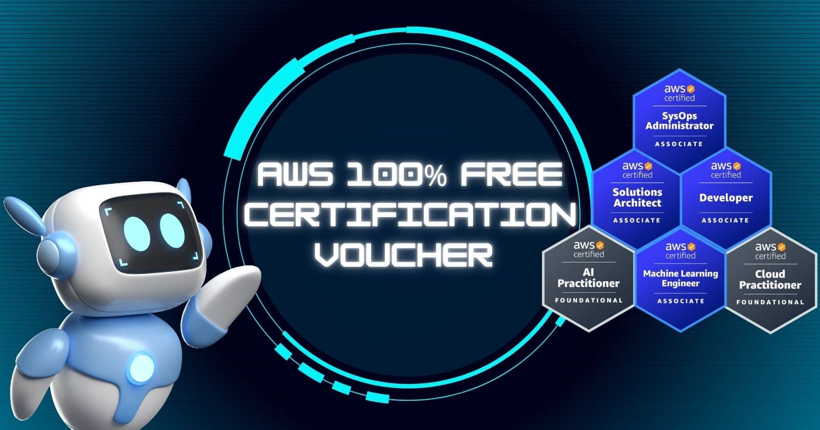How to get 100% Free Exam Voucher for AWS Foundation or Associate Exam?